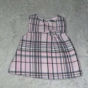 Calvin Klein plaid 3-6 month dress baby girl clothing